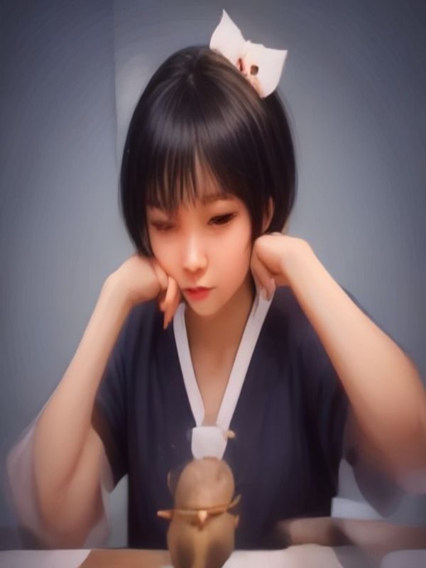 豆包网页版 App 语音输入界面截图，底部话筒按钮亮起波纹动画，手机握在手中，室内暖光营造轻松交流感